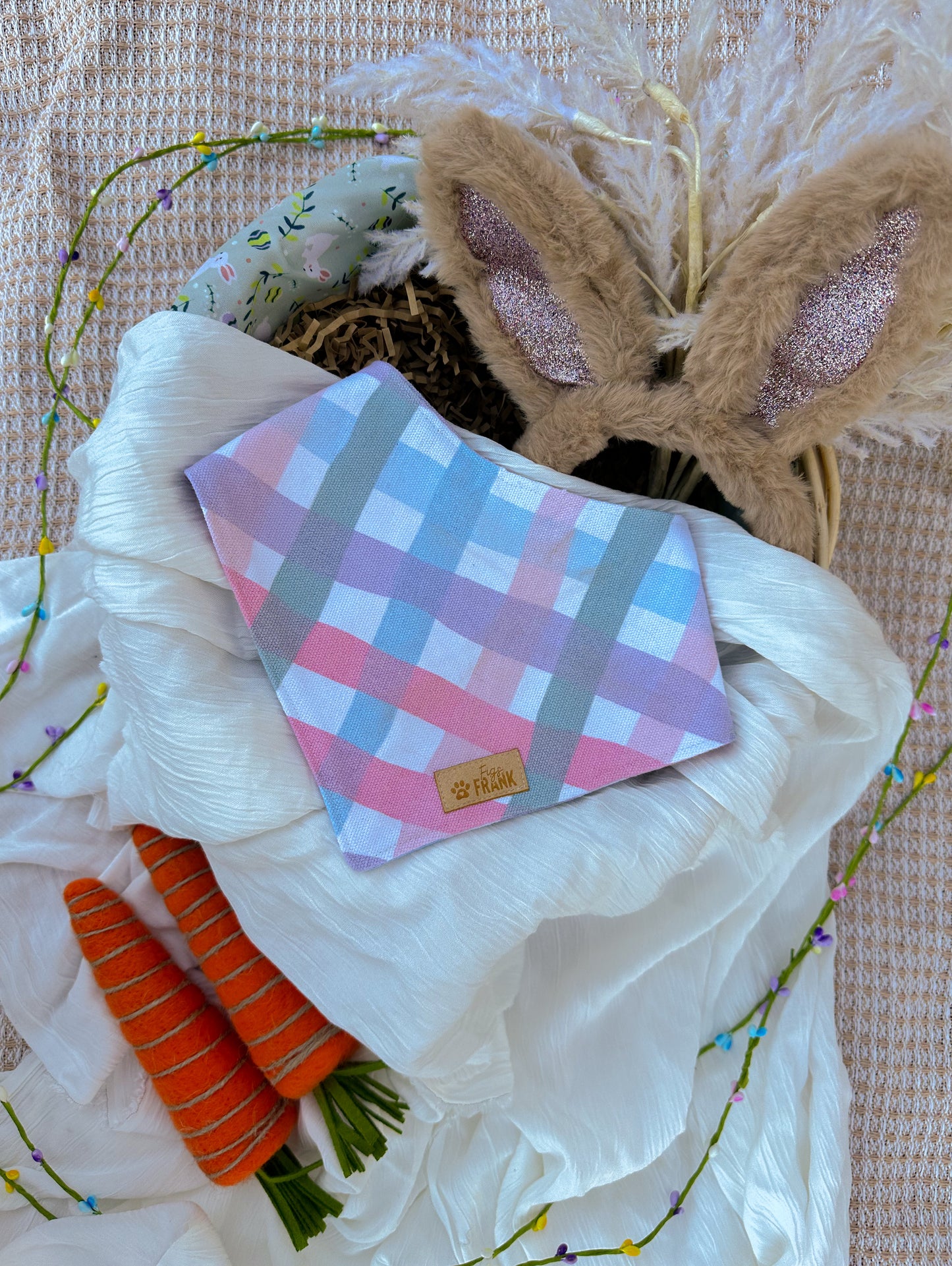 Pastel Paws Dog Bandana