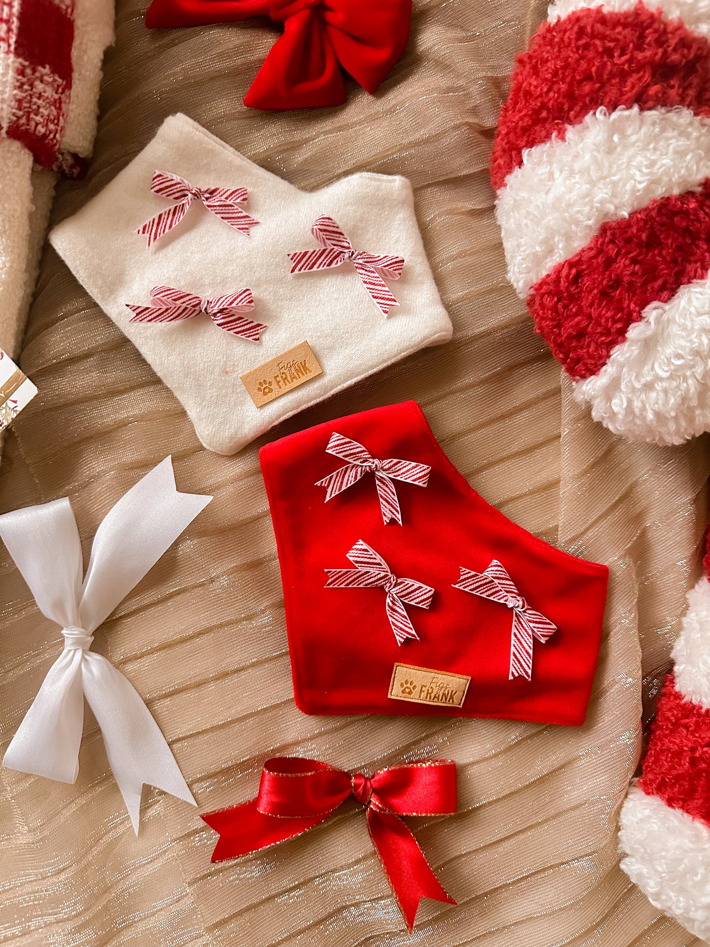 Red Velvet Dog Bandana