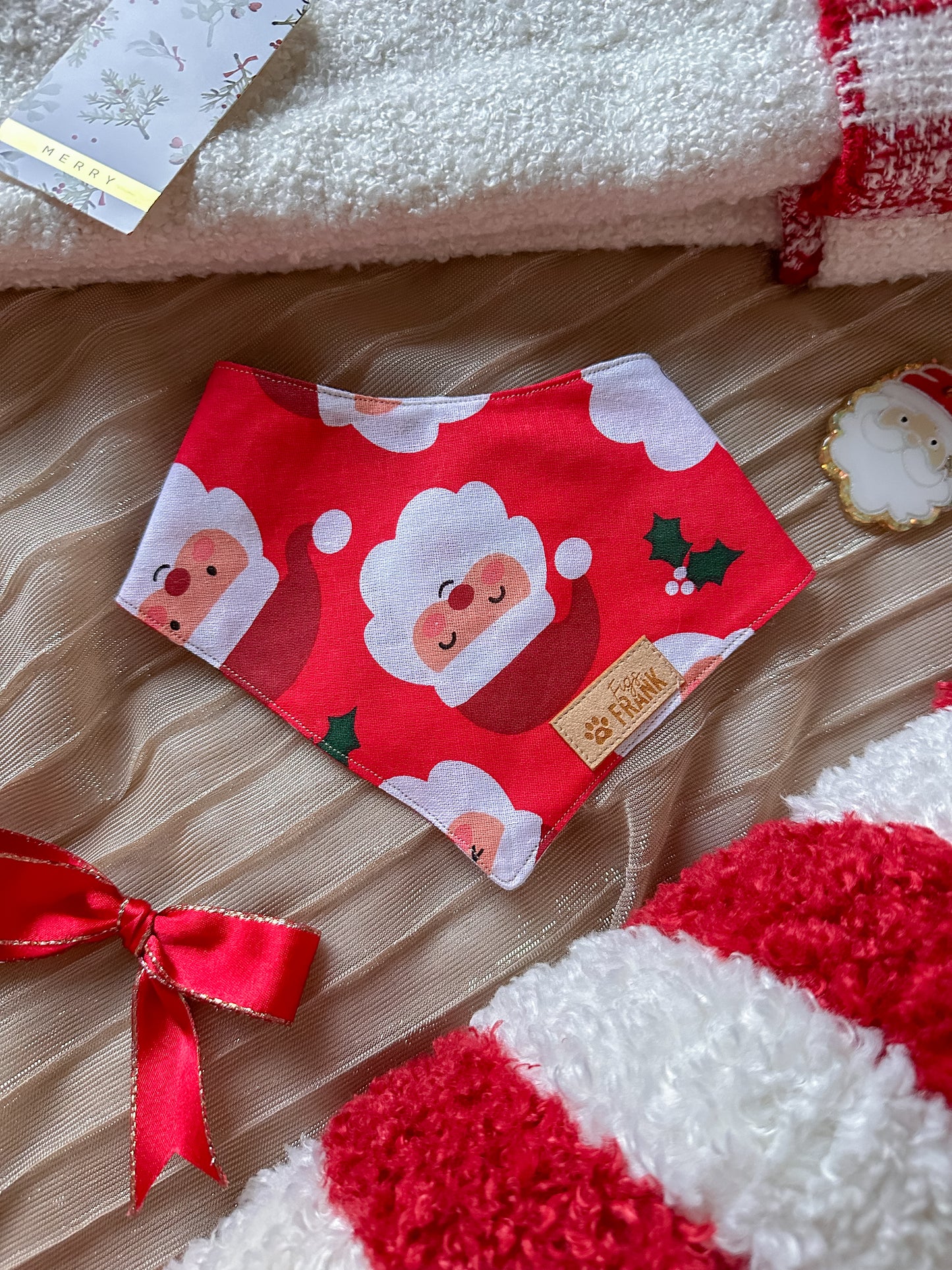 Santa Paws Dog Bandana