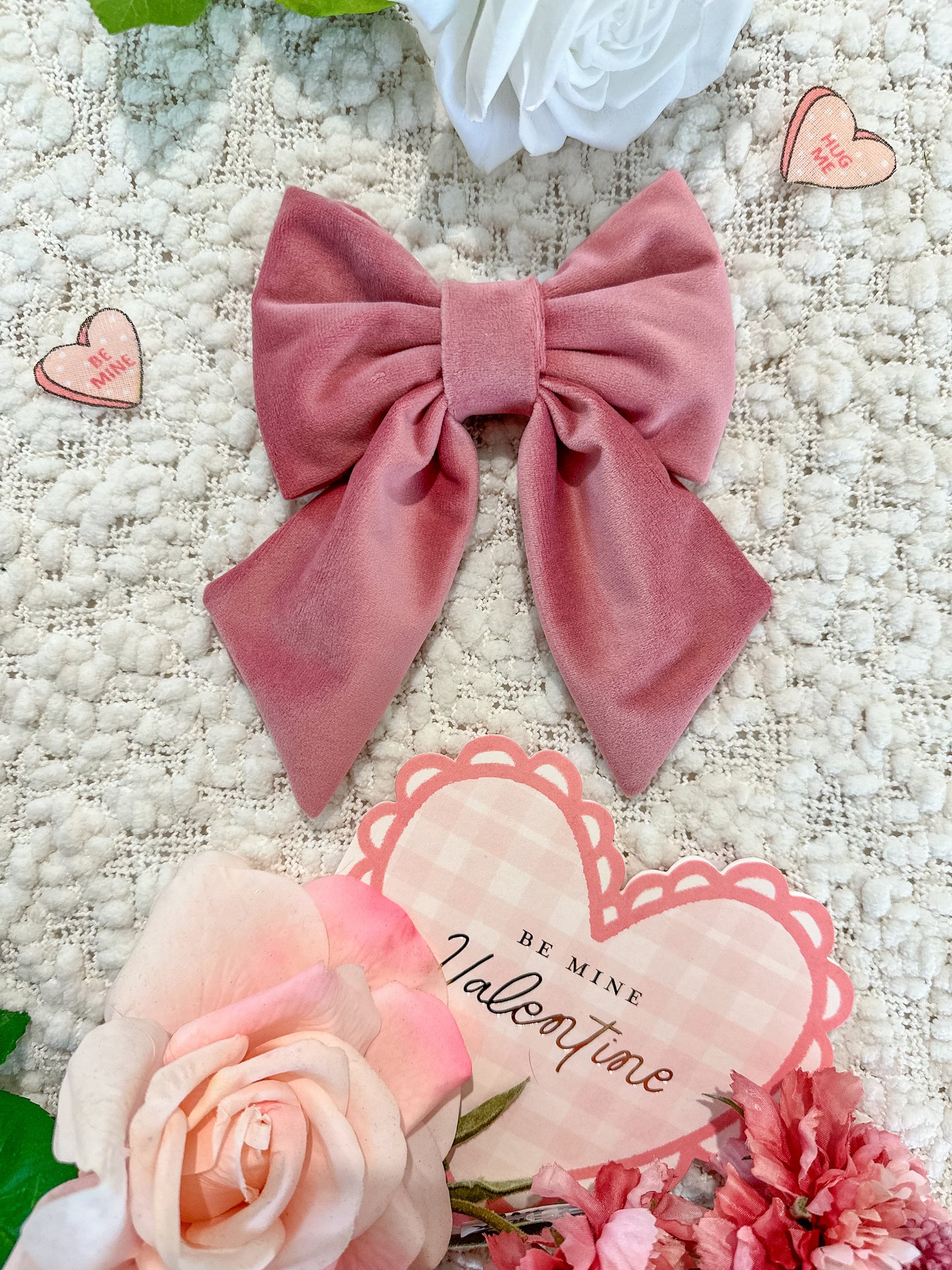 Sweethearts Dog Bow
