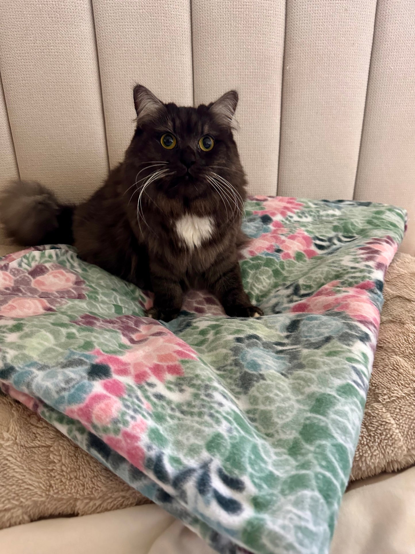 Garden Polar Fleece Pet Blanket