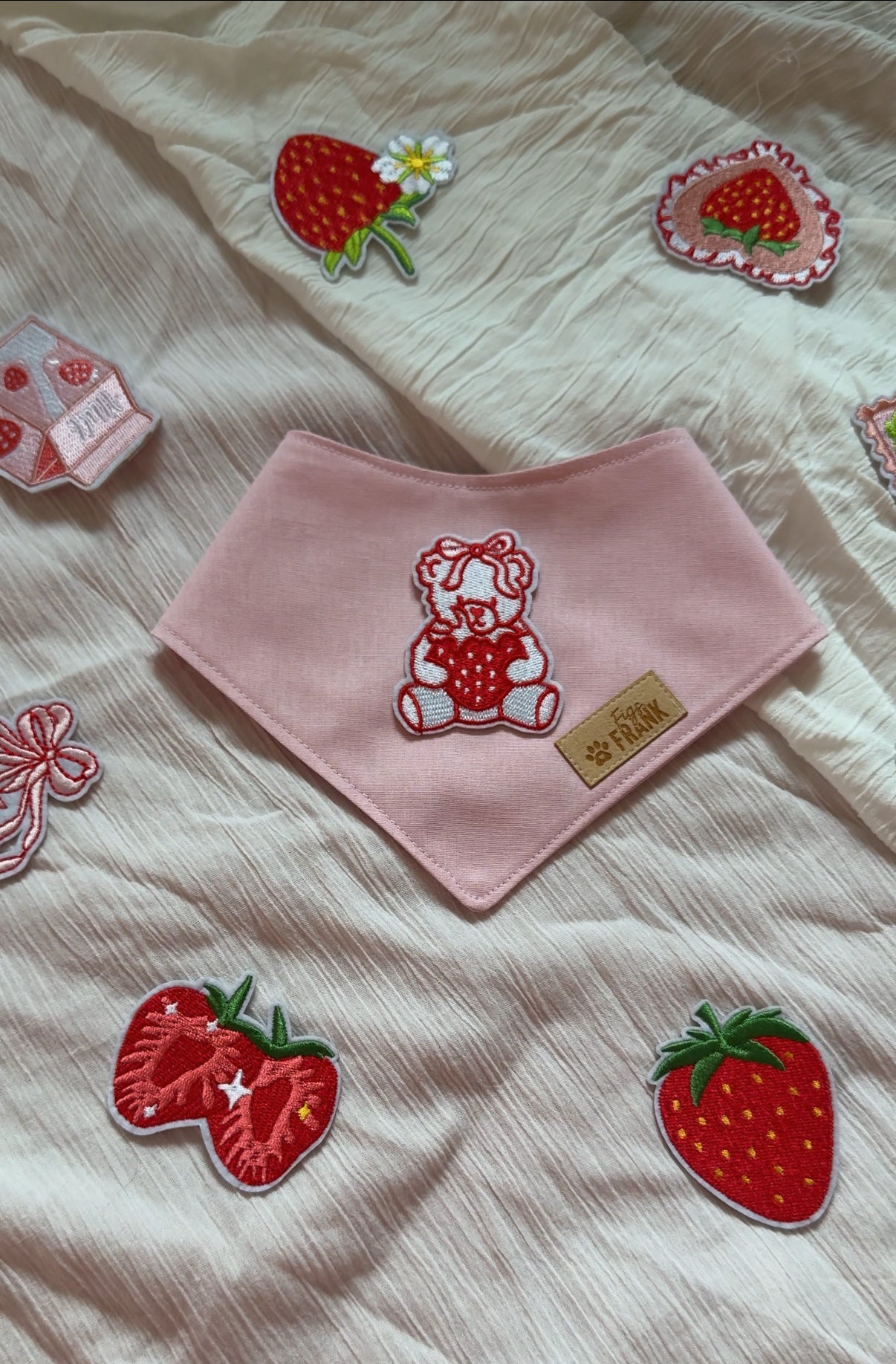 Strawberry Build Your Own Patch Bandana
