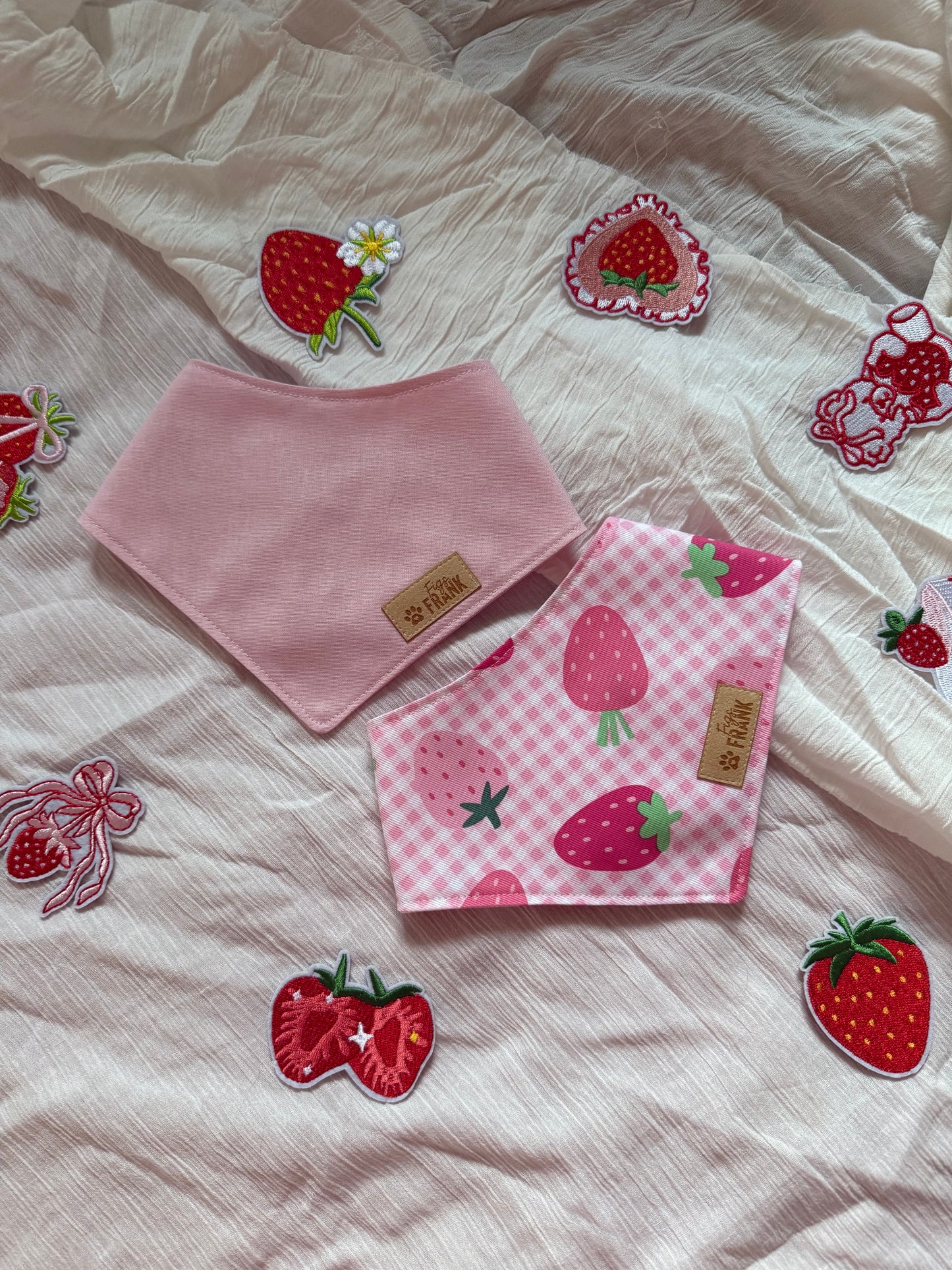 Strawberry Build Your Own Patch Bandana