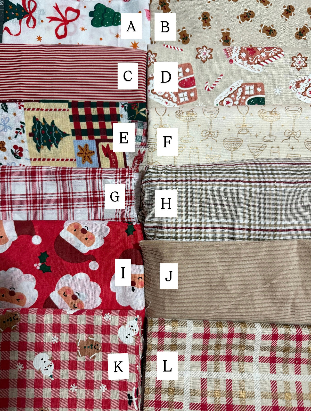 Personalized Fabric Christmas Banner