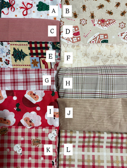Personalized Fabric Christmas Banner