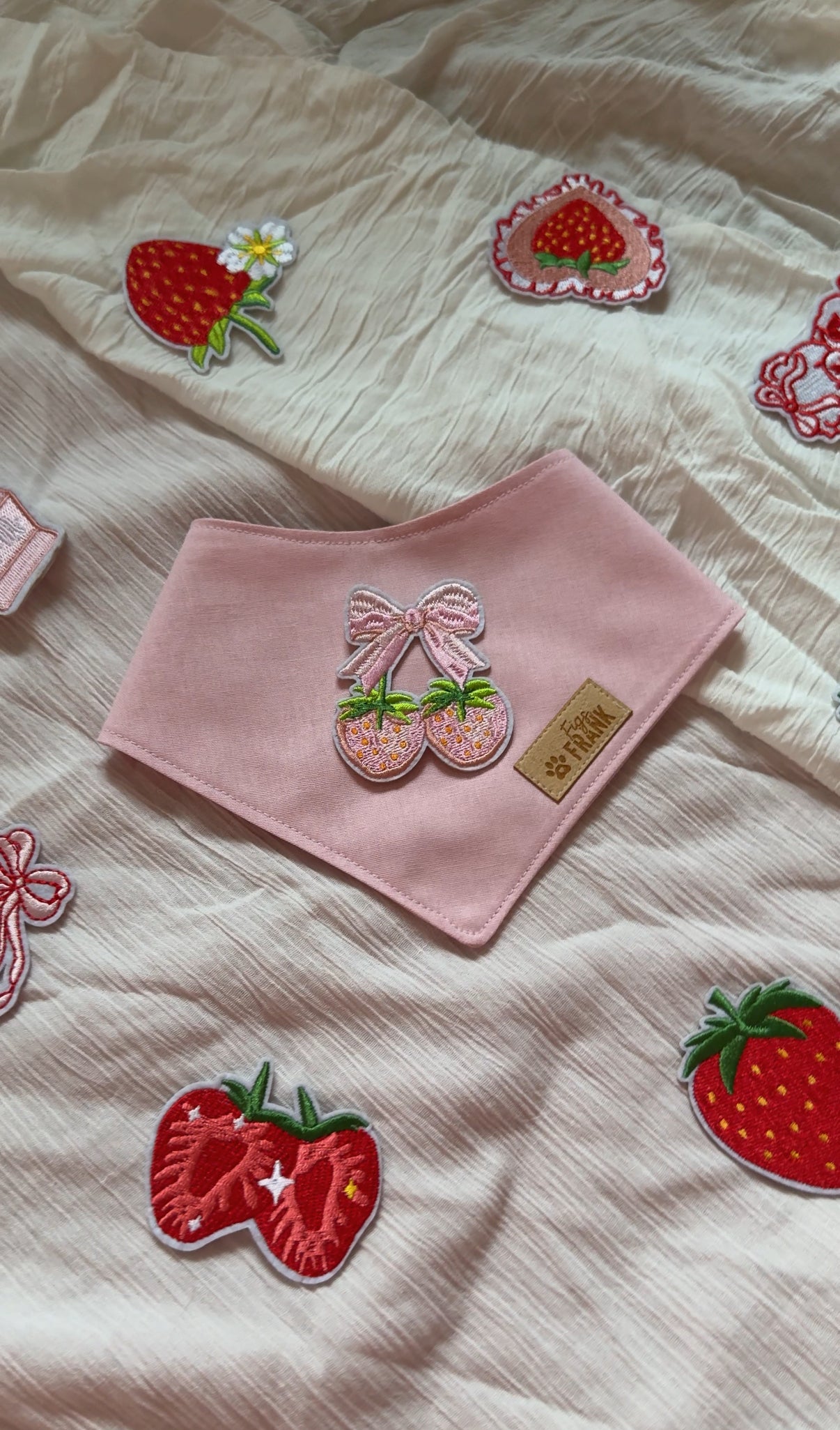 Strawberry Build Your Own Patch Bandana
