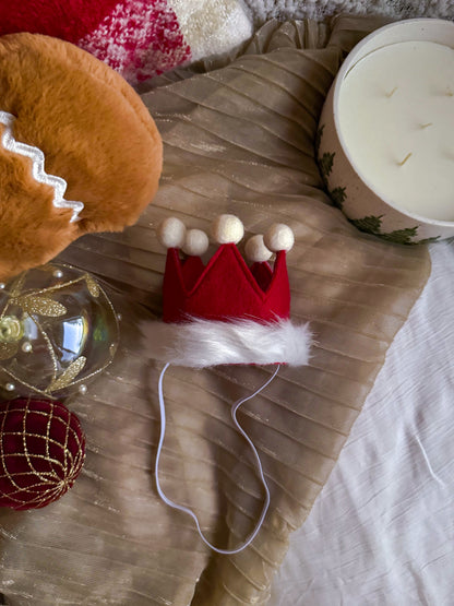Santa Paws Christmas Crown