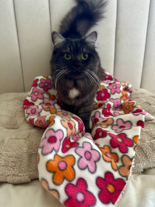 Posie Polar Fleece Pet Blanket