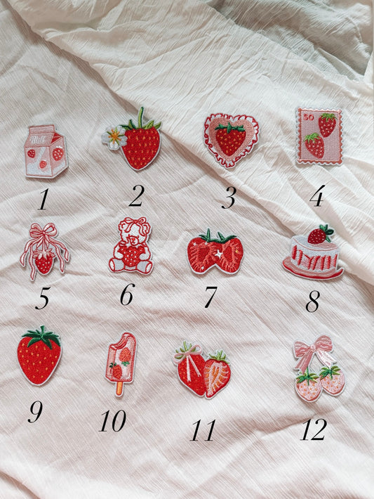 Strawberry Build Your Own Patch Bandana