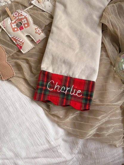 Velvet Christmas Stocking